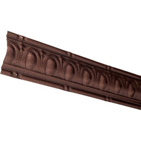 ACOUSTIC CEILING PRODUCTS Great Lakes Tin 48" Huron Tin Crown Molding in Penny Vein - 195-05 195-05